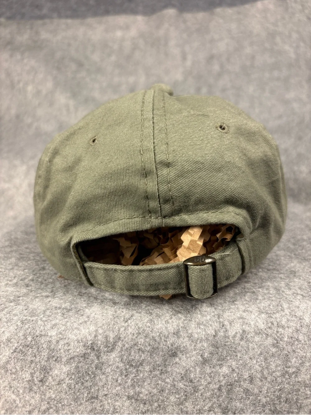 Ducks Unlimited Green Wing Olive Cotton Strapback Kids Hat